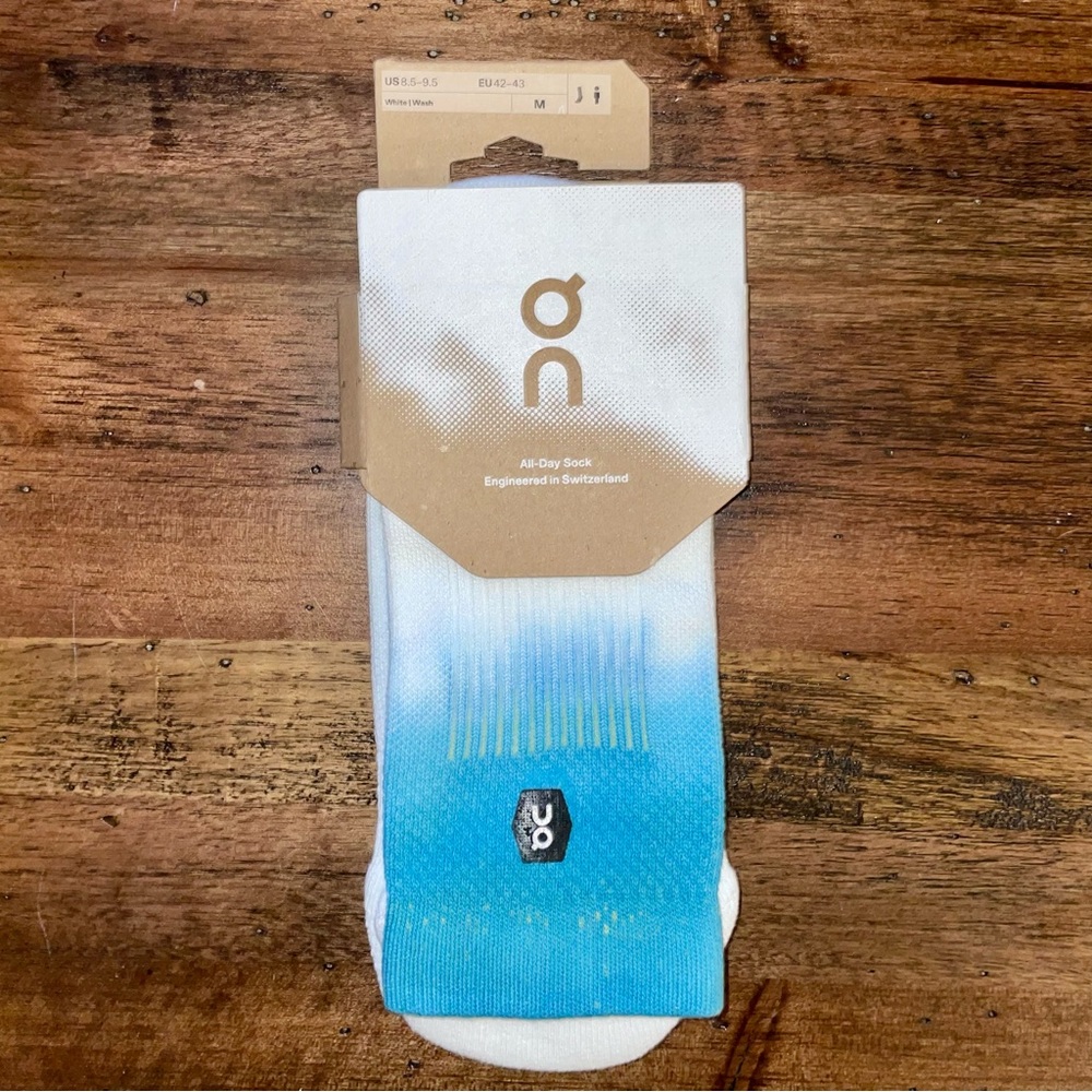 Best Price! On Cloud Running All-Day Sock White/ Wash (Blue) ~ SOLD OUT ONLINE